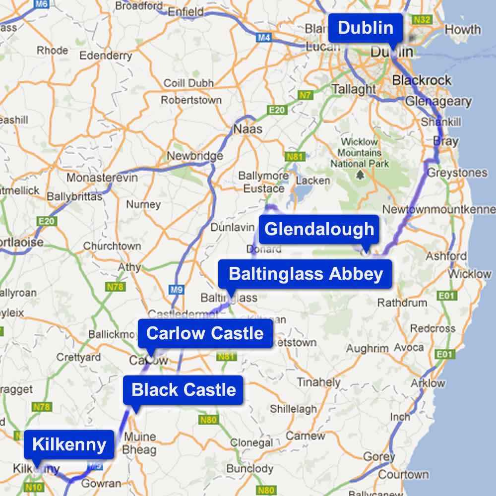 Kilkenny mappa